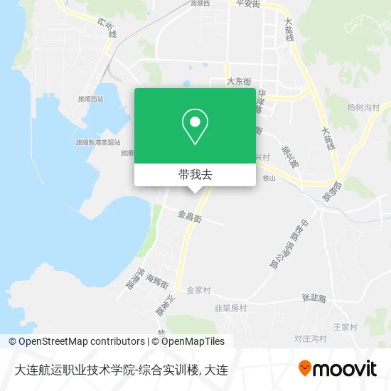 大连航运职业技术学院-综合实训楼地图