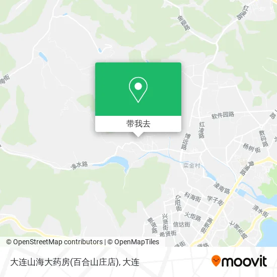 大连山海大药房(百合山庄店)地图