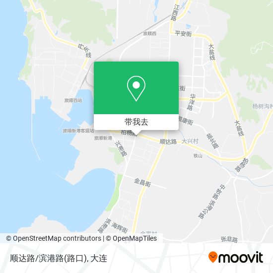 顺达路/滨港路(路口)地图