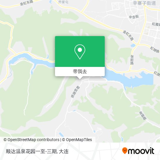 顺达温泉花园一至-三期地图