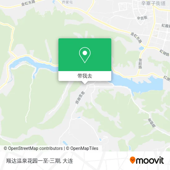 顺达温泉花园一至-三期地图