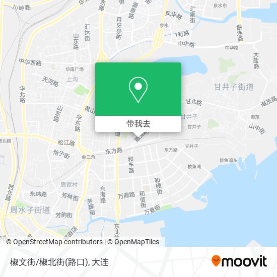 椒文街/椒北街(路口)地图