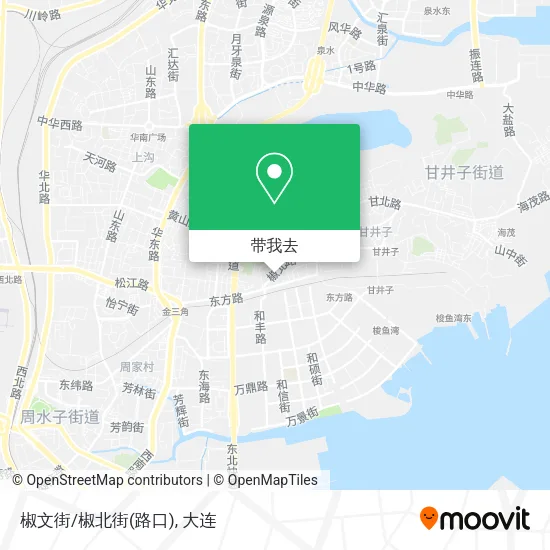 椒文街/椒北街(路口)地图