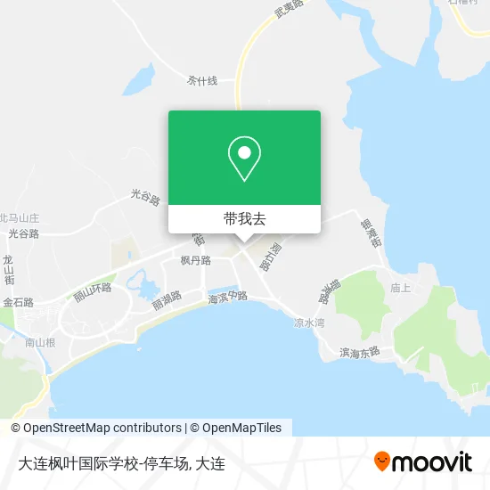 大连枫叶国际学校-停车场地图