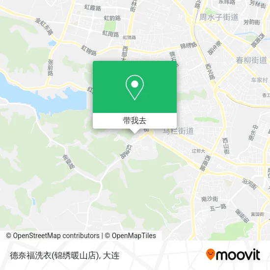 德奈福洗衣(锦绣暖山店)地图