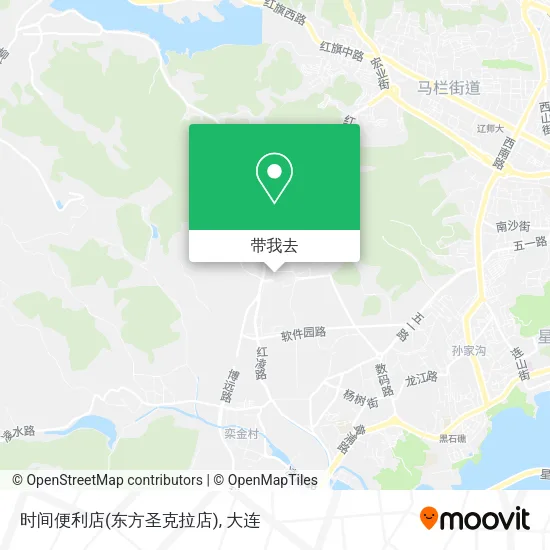 时间便利店(东方圣克拉店)地图