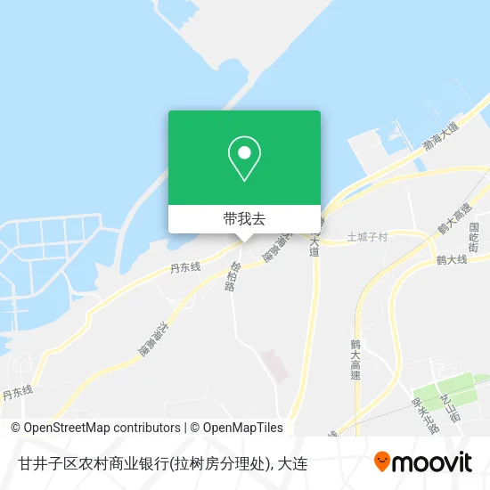 甘井子区农村商业银行(拉树房分理处)地图