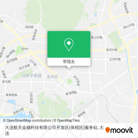 大连航天金穗科技有限公司开发区(保税区)服务站地图
