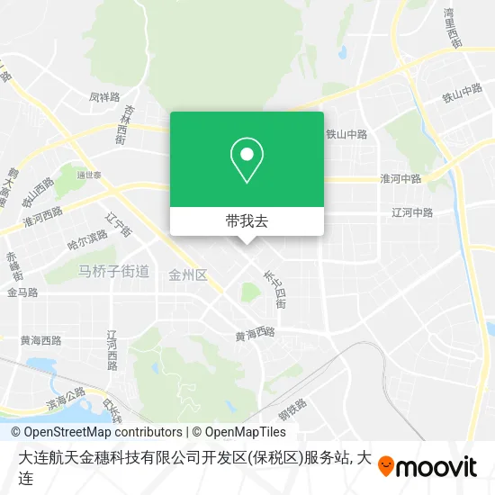 大连航天金穗科技有限公司开发区(保税区)服务站地图