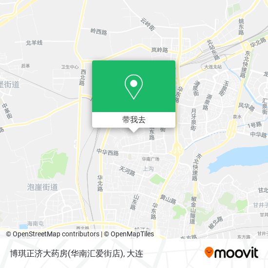 博琪正济大药房(华南汇爱街店)地图