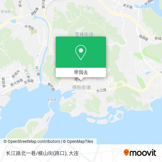长江路北一巷/横山街(路口)地图