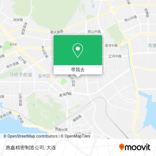 惠鑫精密制造公司地图