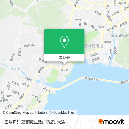 巴黎贝甜(富丽庭生活广场店)地图