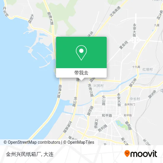 金州兴民纸箱厂地图
