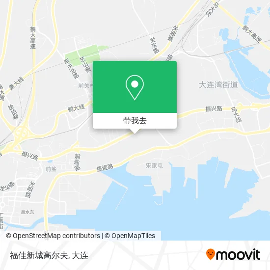 福佳新城高尔夫地图