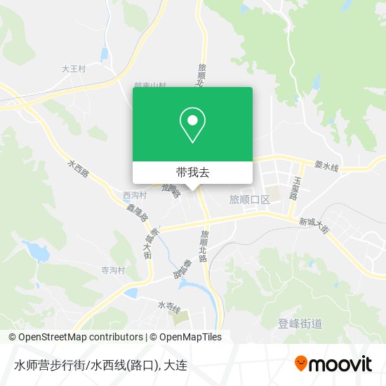 水师营步行街/水西线(路口)地图