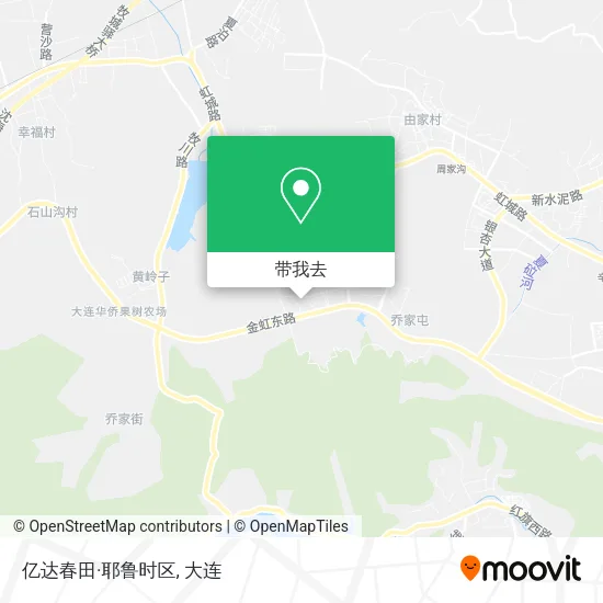亿达春田·耶鲁时区地图