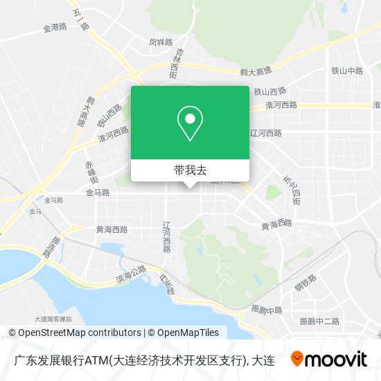 广东发展银行ATM(大连经济技术开发区支行)地图