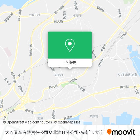 大连叉车有限责任公司华北油缸分公司-东南门地图