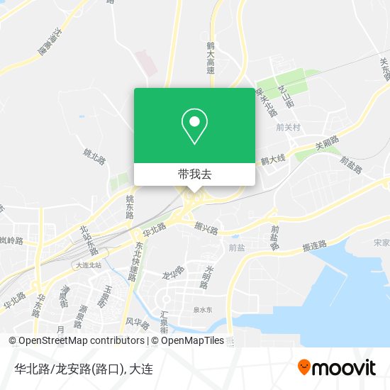 华北路/龙安路(路口)地图
