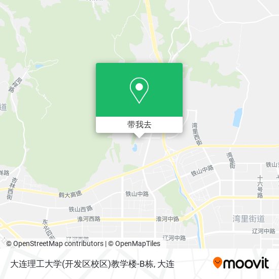 大连理工大学(开发区校区)教学楼-B栋地图