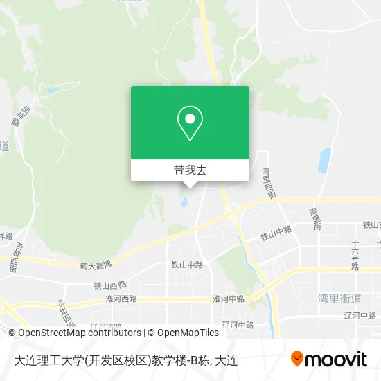 大连理工大学(开发区校区)教学楼-B栋地图
