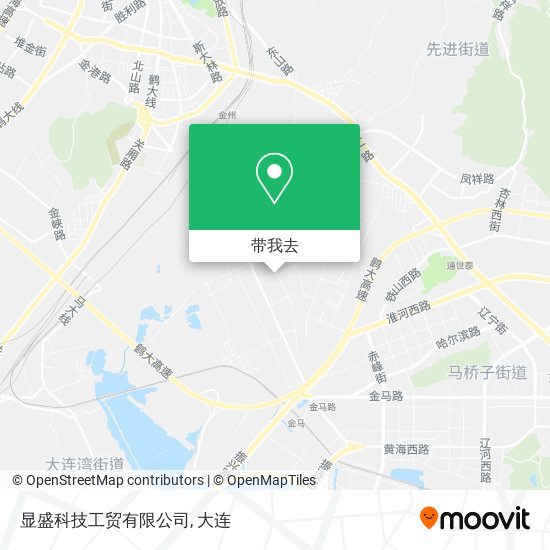 显盛科技工贸有限公司地图