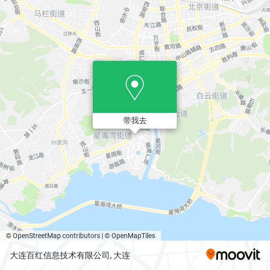 大连百红信息技术有限公司地图