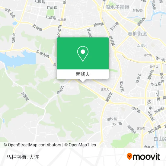 马栏南街地图