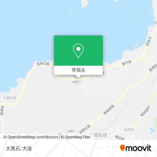 大黑石地图