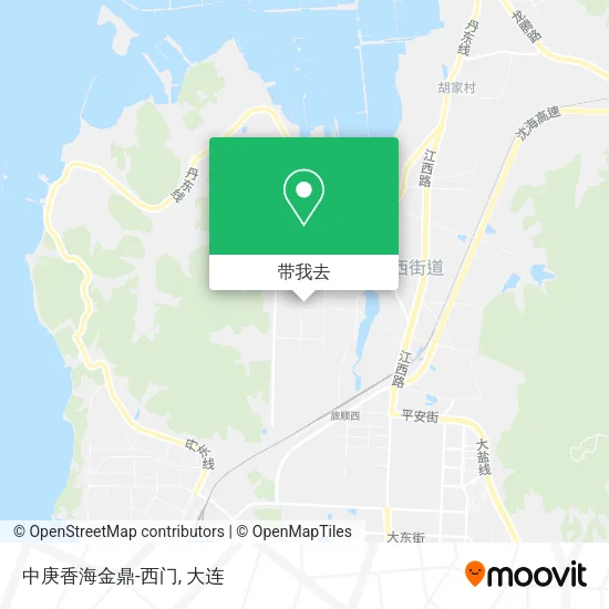 中庚香海金鼎-西门地图
