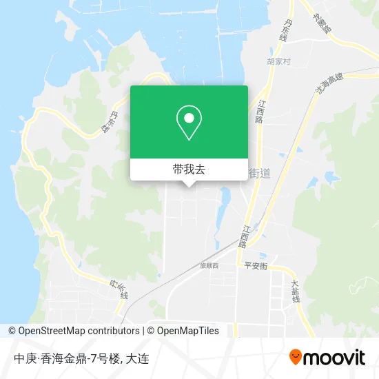 中庚·香海金鼎-7号楼地图