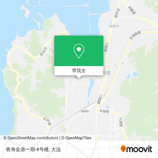 香海金鼎一期-8号楼地图