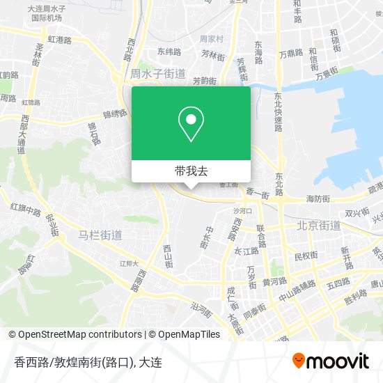 香西路/敦煌南街(路口)地图