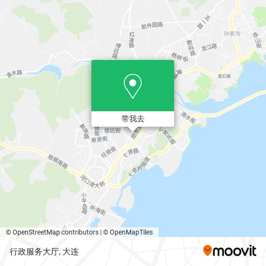 行政服务大厅地图