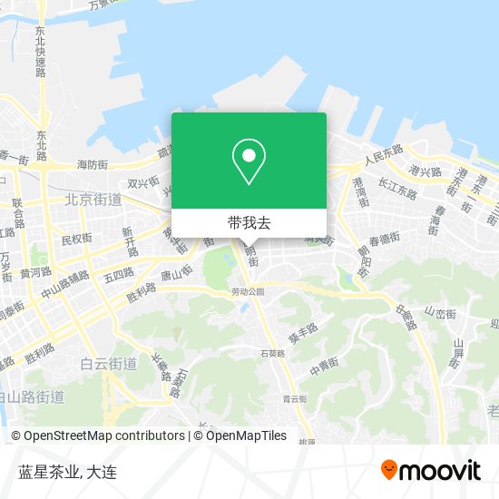 蓝星茶业地图