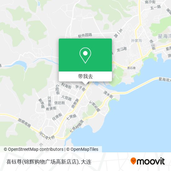 喜钰尊(锦辉购物广场高新店店)地图