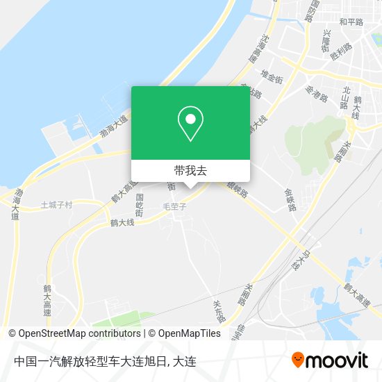 中国一汽解放轻型车大连旭日地图