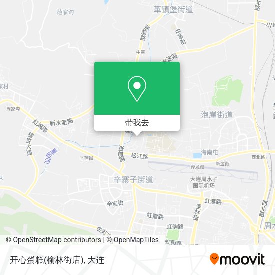 开心蛋糕(榆林街店)地图