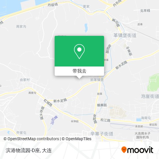 滨港物流园-D座地图