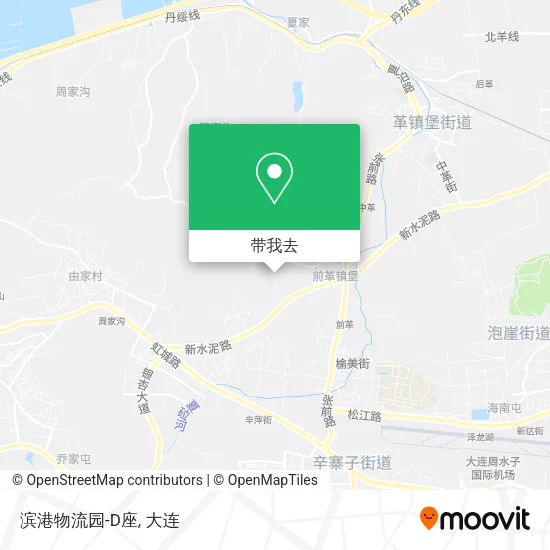 滨港物流园-D座地图