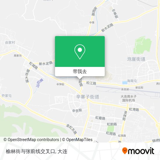榆林街与张前线交叉口地图