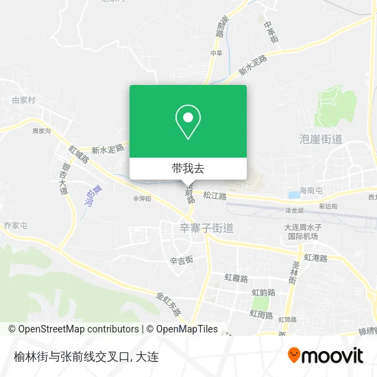 榆林街与张前线交叉口地图