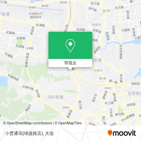 小贾通讯(绿波路店)地图