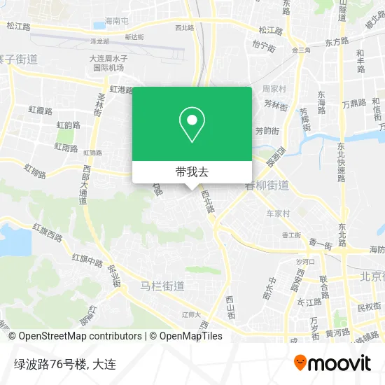 绿波路76号楼地图