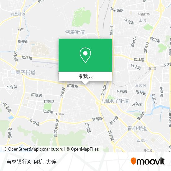 吉林银行ATM机地图