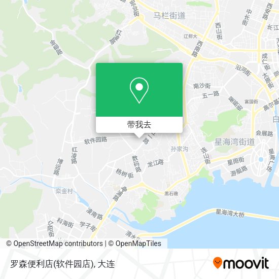 罗森便利店(软件园店)地图