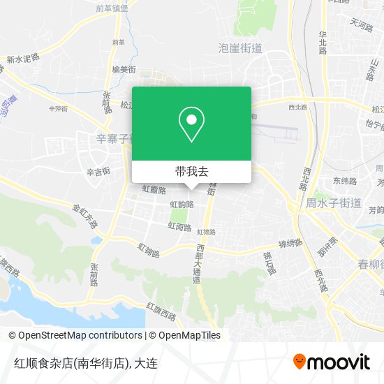 红顺食杂店(南华街店)地图