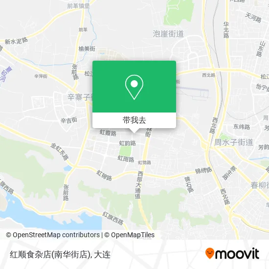 红顺食杂店(南华街店)地图