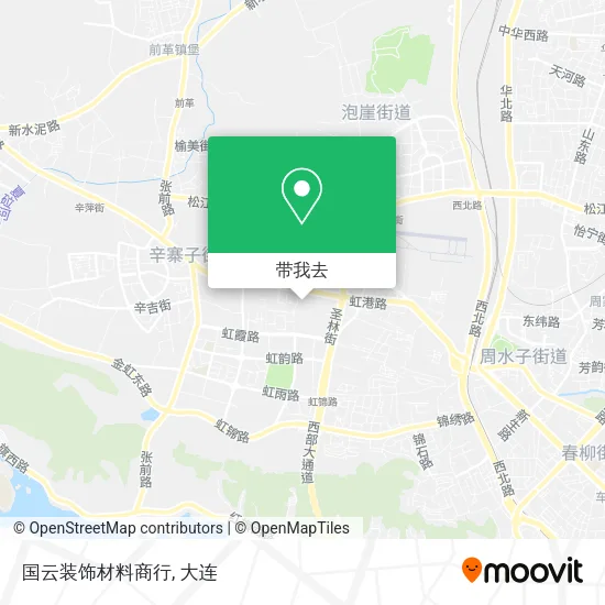 国云装饰材料商行地图